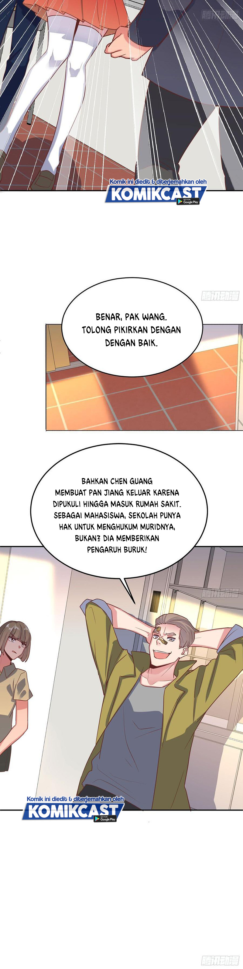Carrying The Goddess Along Chapter 58 Gambar 17